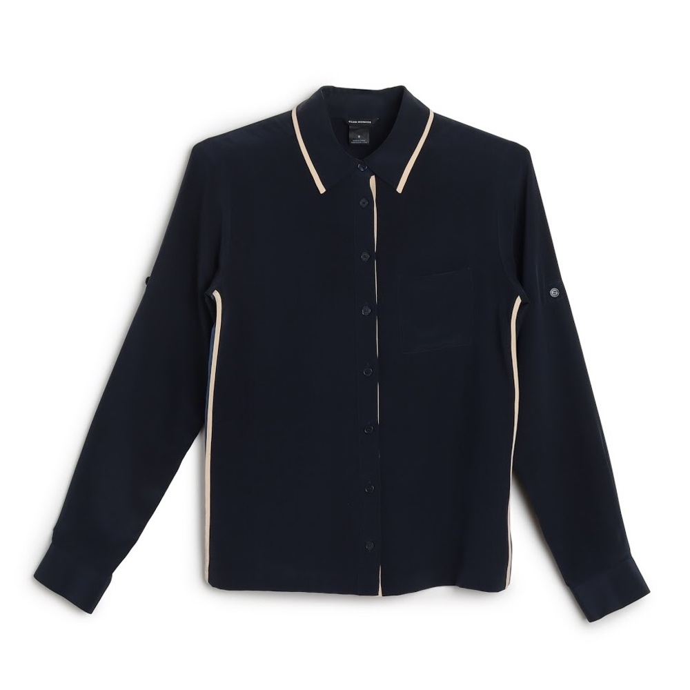 CLUB MONACO SILK SHIRT